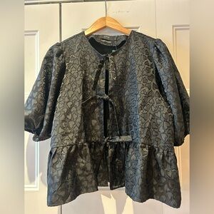 Simons Icone Black Heart blouse